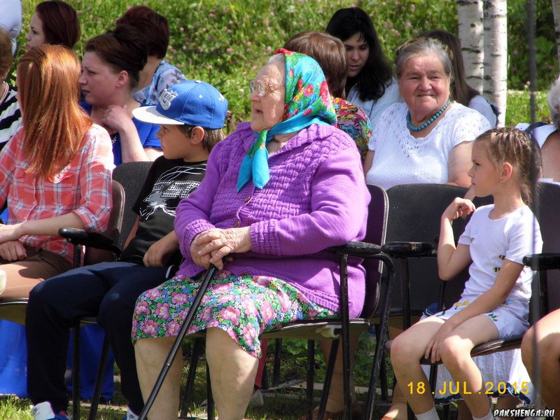 В праздник  День деревни 18.07.2015 г.